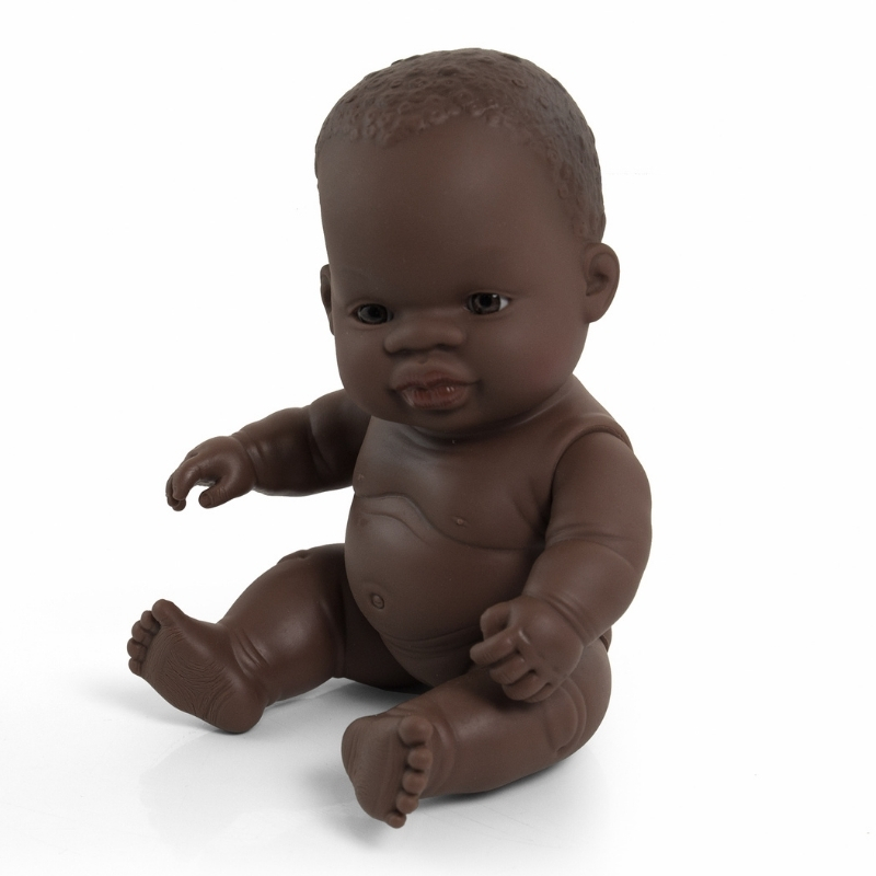 Miniland Baby Girl Doll - Pepper 21cm