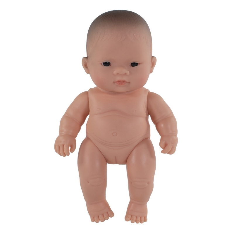 Miniland Baby Girl Doll - Nutmeg 21cm