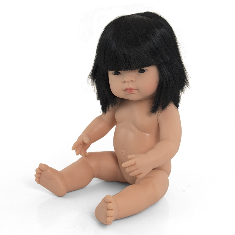 Miniland Girl Doll - Chestnut 38cm