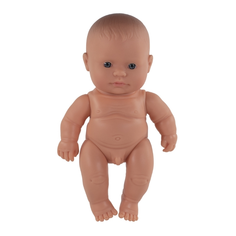 Miniland Baby Boy Doll - Thyme 21cm