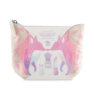 Namaki Sparkling Pouch Set - Pink Fox