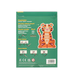 Rex London - Learn To Sew Wooden Hand-Stitch Set Tiger