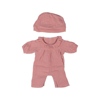 Miniland Doll Pyjamas Set Pink - 38cm