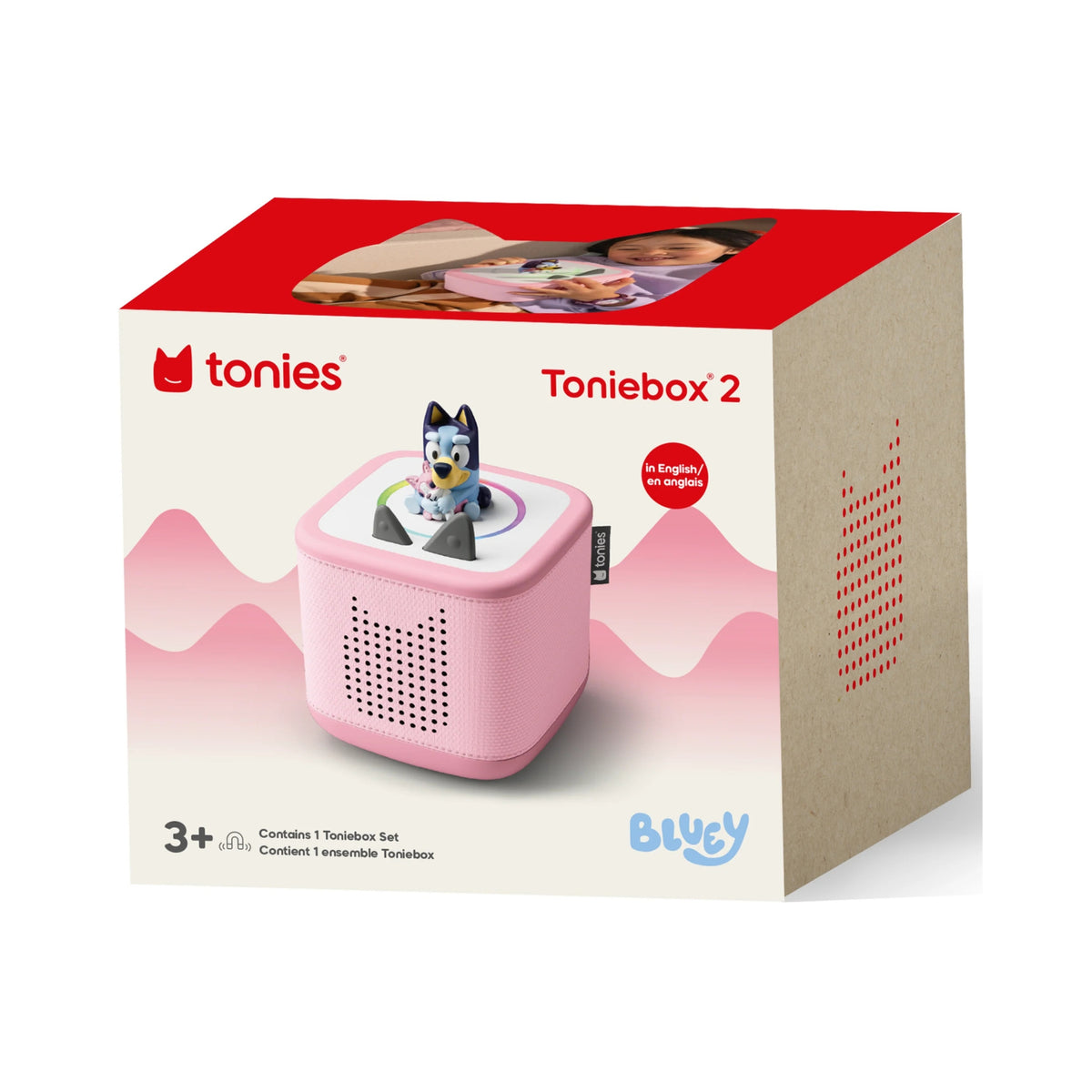Toniebox 2 Cloud Pink Starter Set - Bluey