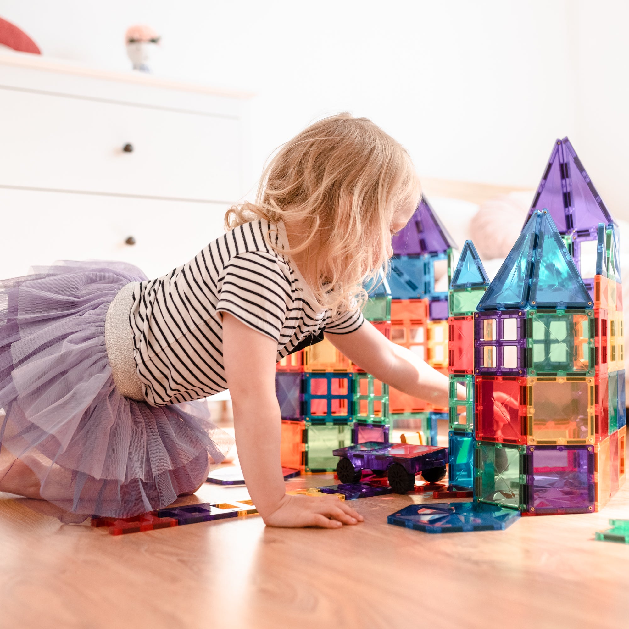Connetix Tiles - 212 Piece Rainbow Mega Pack | The Kid Collective