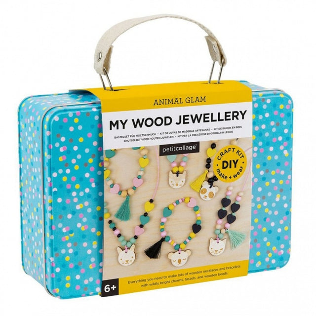 Petit Collage - Animal Glam: My Wood Jewellery