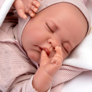 Antonio Juan Sleeping Doll Luna with Blanket - 42cm