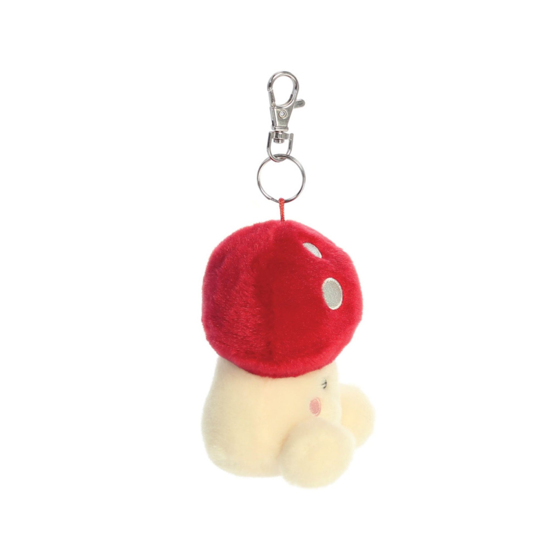 Aurora Palm Pals Amanita Mushroom Clip-On