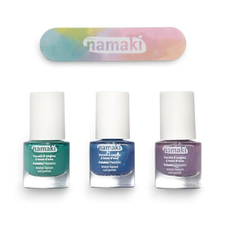 Namaki Nail Polishes Set of 3 - Aurora Borealis