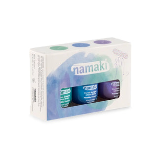 Namaki Nail Polishes Set of 3 - Aurora Borealis