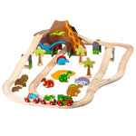 Bigjigs Dinosaur Railway Set