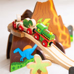 Bigjigs Dinosaur Railway Set