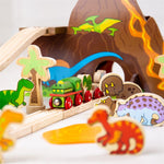 Bigjigs Dinosaur Railway Set