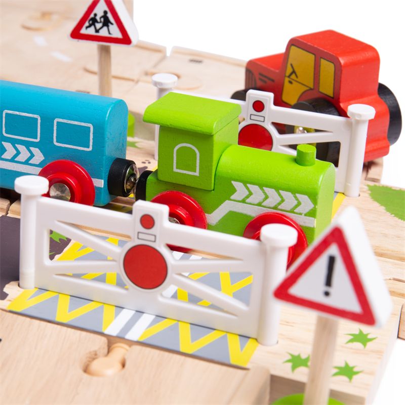 Bigjigs Rural Rail and Road Set