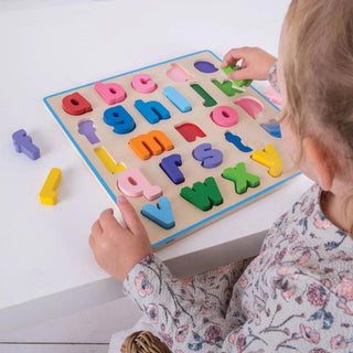 Bigjigs Toys Chunky Lowercase Alphabet Puzzle