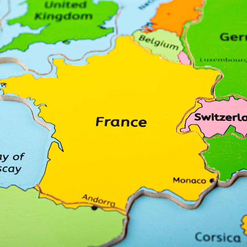 Bigjigs Europe Inset Puzzle