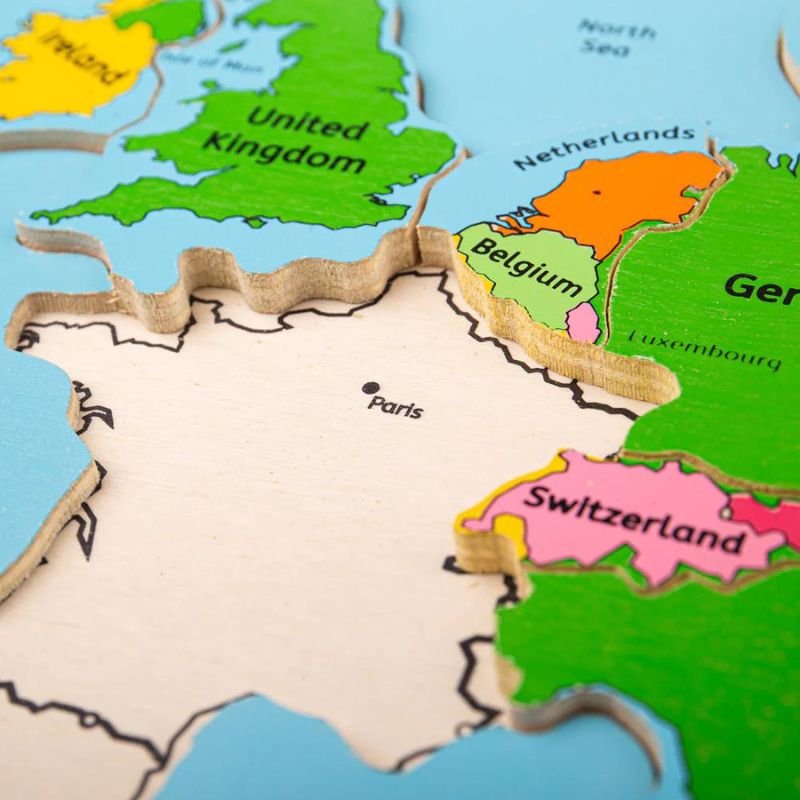 Bigjigs Europe Inset Puzzle