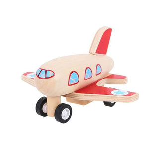 Bigjigs Toys Pull Back Plane