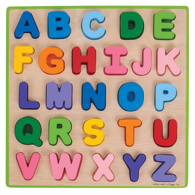 Bigjigs Chunky Uppercase Alphabet Puzzle