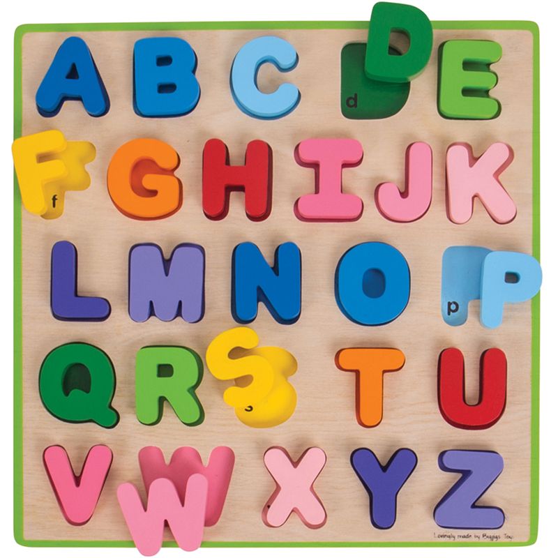 Bigjigs Chunky Uppercase Alphabet Puzzle