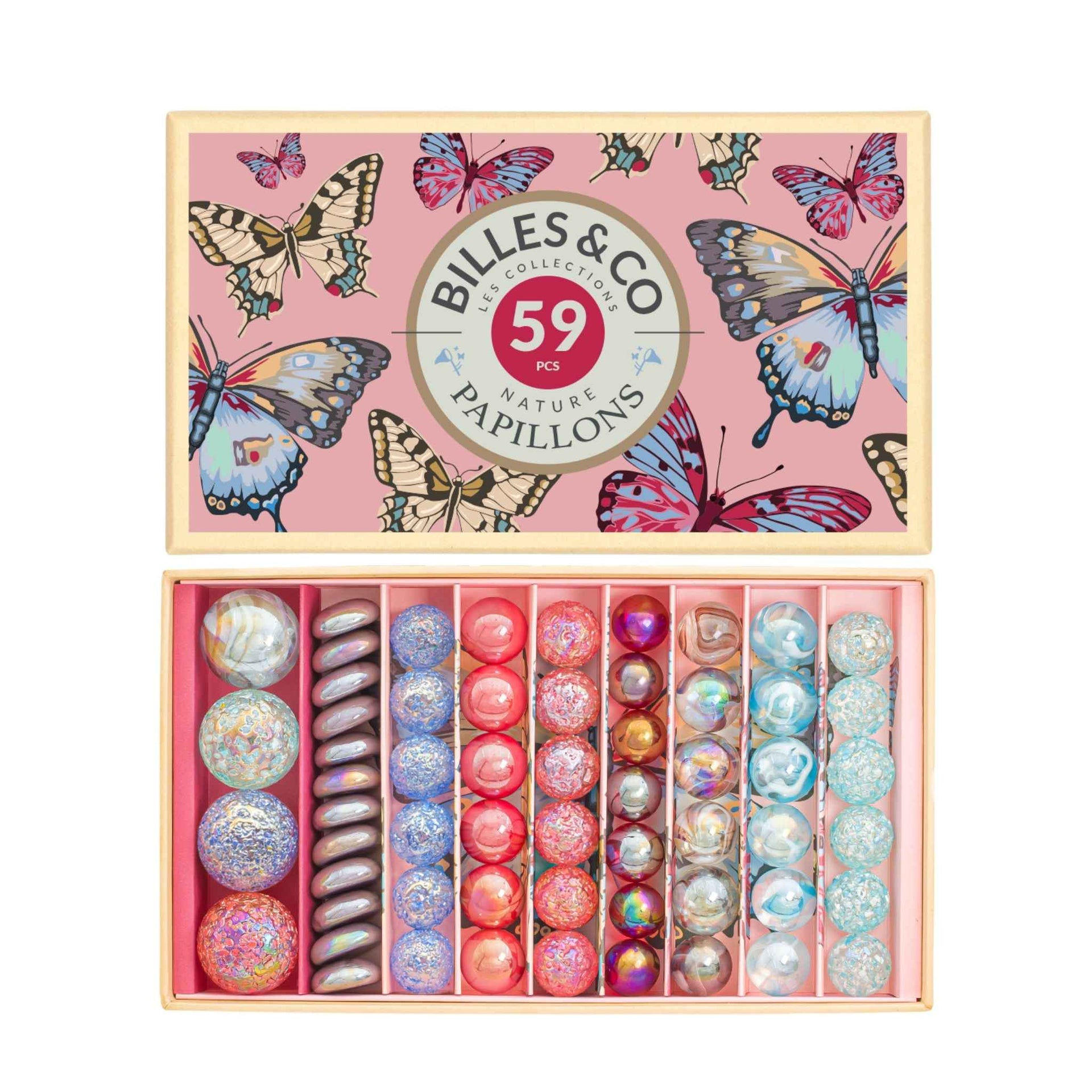 Billes & Co Marbles Butterfly Anamorphic Box