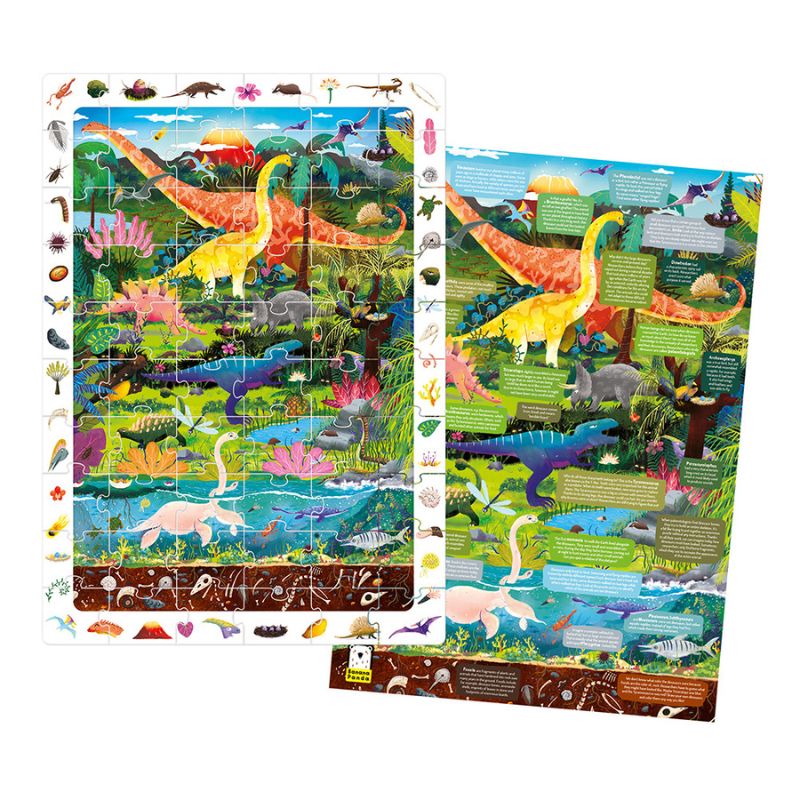Observation Puzzle Dinosaurs