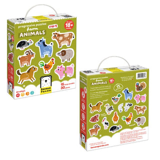Banana Panda Puzzle - Farm Animals
