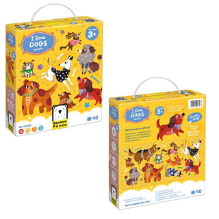 Banana Panda I Love Dogs Puzzle