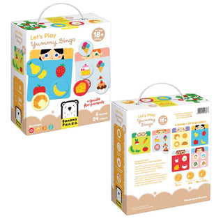 Banana Panda Let's Play Yummy Bingo Game