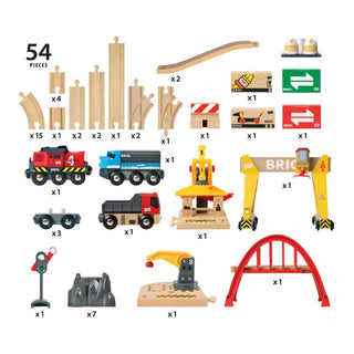 BRIO Cargo Railway Deluxe Set