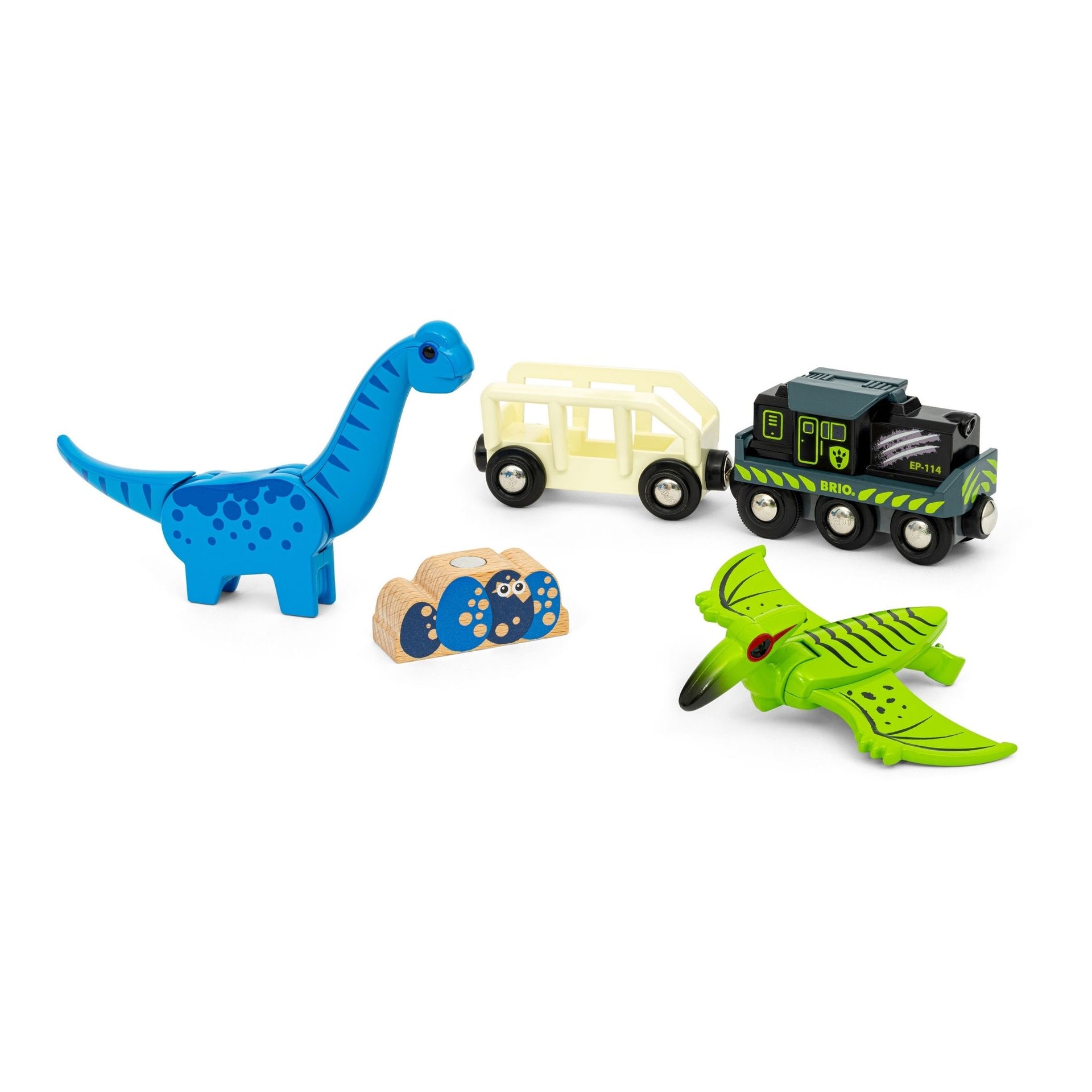 BRIO Dinosaur Battery Train