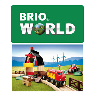 BRIO Farm Railway Set