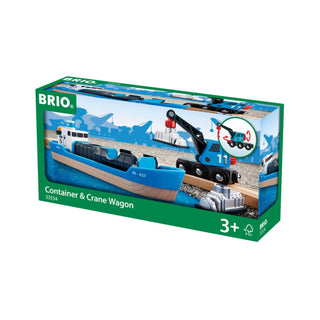 BRIO Freight Ship and Crane