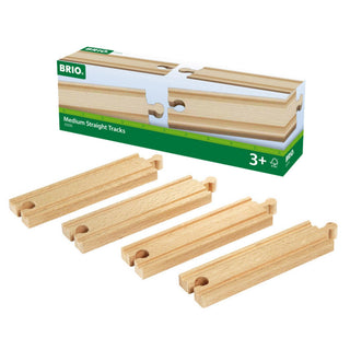 BRIO Medium Straight Tracks