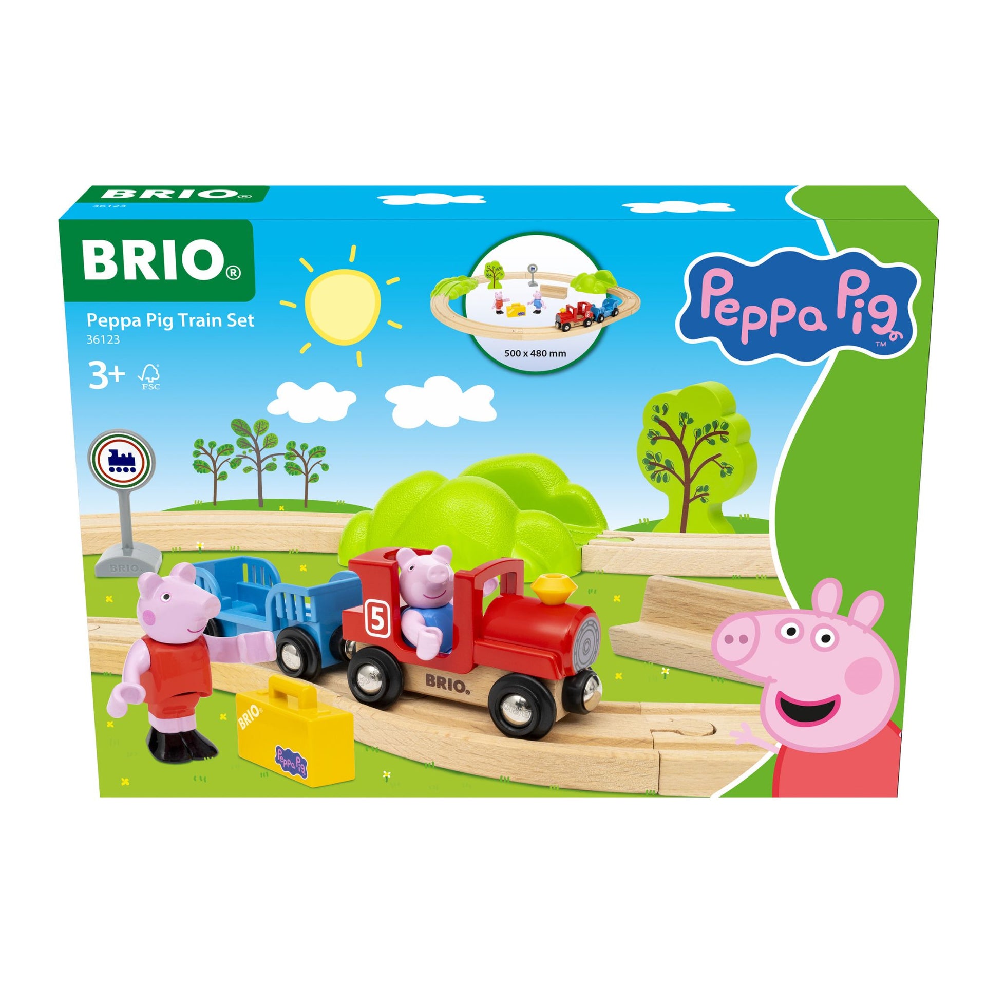 BRIO Peppa Pig Train Set