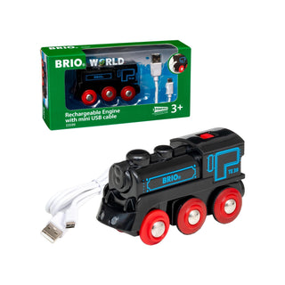 BRIO Rechargeable Engine With Mini USB cable