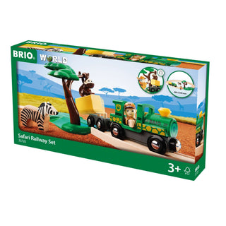 BRIO Safari Railway Set