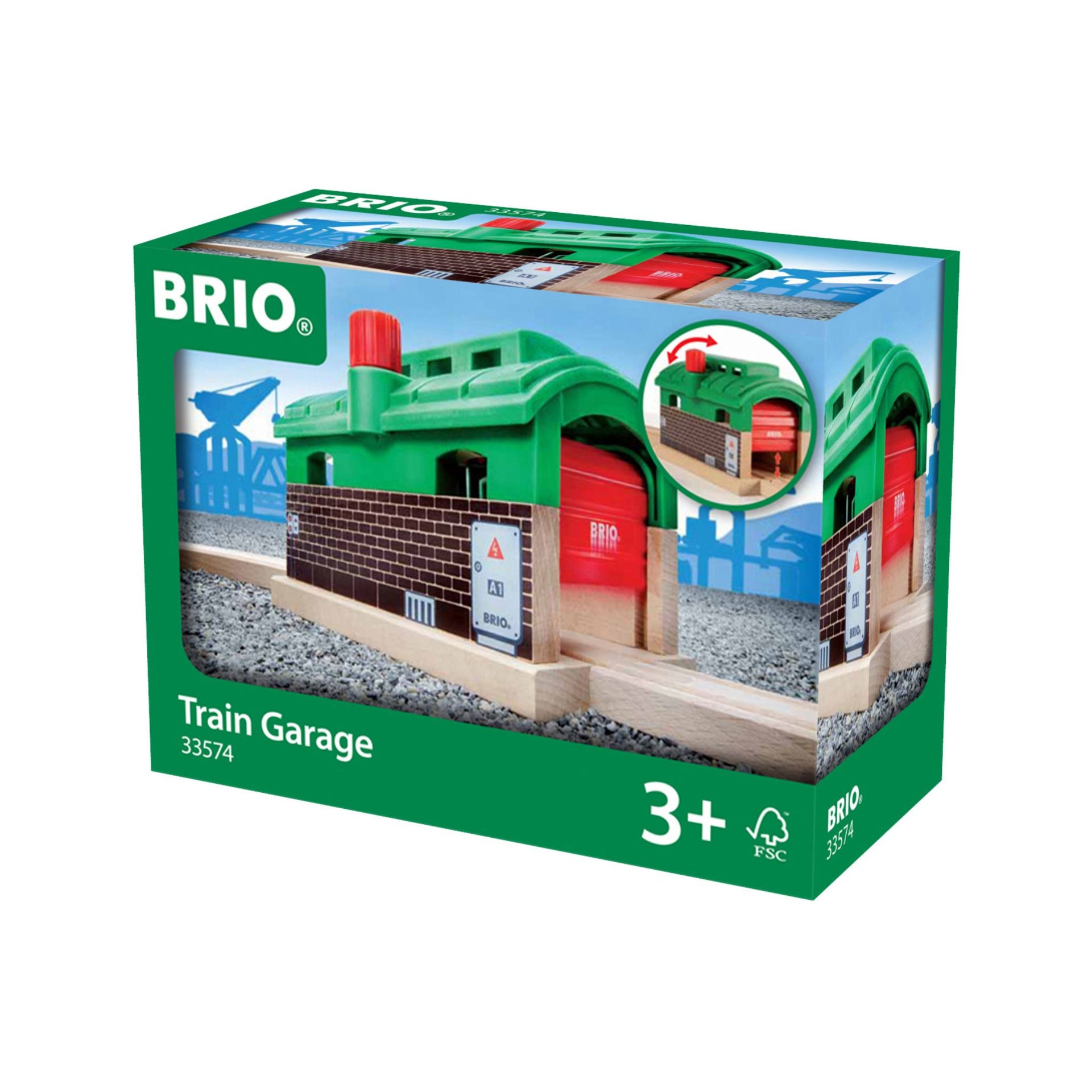 BRIO Train Garage