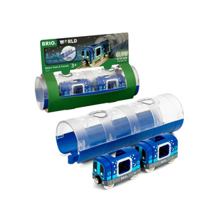 BRIO Tunnel & Glow In The Dark Metro Train
