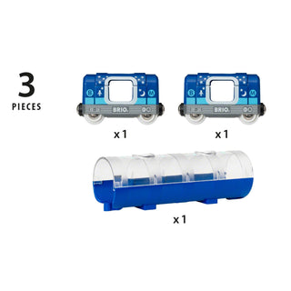 BRIO Tunnel & Glow In The Dark Metro Train