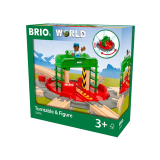 BRIO Turntable & Figure