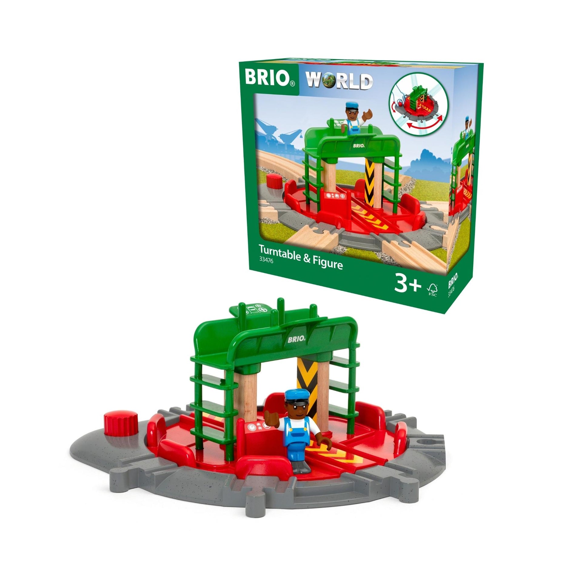 BRIO Turntable & Figure