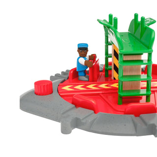 BRIO Turntable & Figure