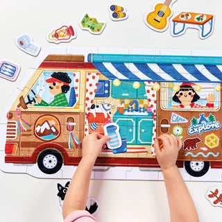 Banana Panda Play-As-You-Go Puzzle - Camper Van