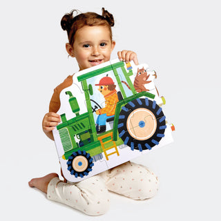 Banana Panda Play-As-You-Go Puzzle - Tractor
