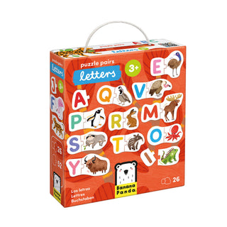 Banana Panda Puzzle Pairs - Letters