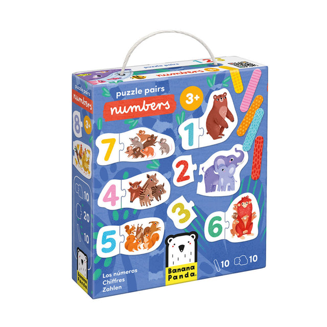 Banana Panda Puzzle Pairs - Numbers
