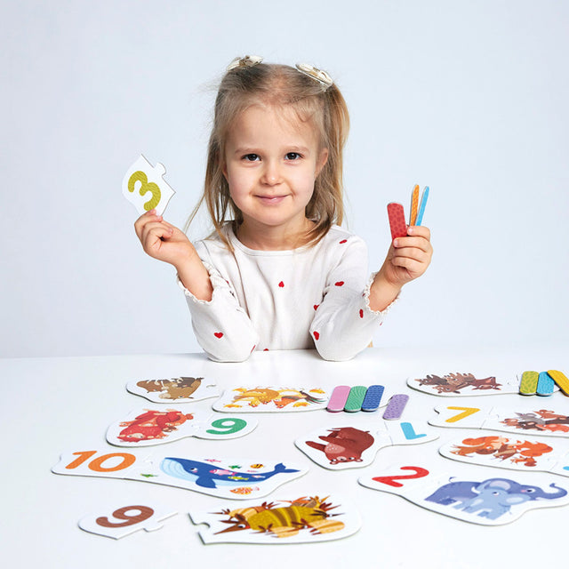Banana Panda Puzzle Pairs - Numbers