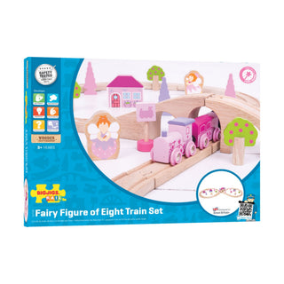 Bigjigs Fairy Figure of Eight Train Set