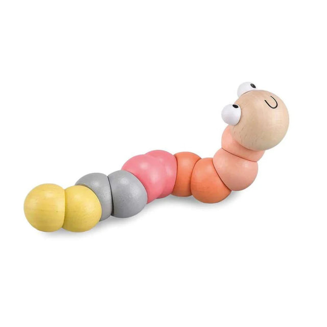 Bigjigs Toys Wiggly Worm - Pastel